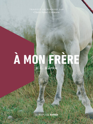 cover image of À mon frère